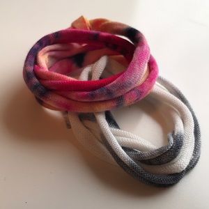 francesca’s tie dye hair ties